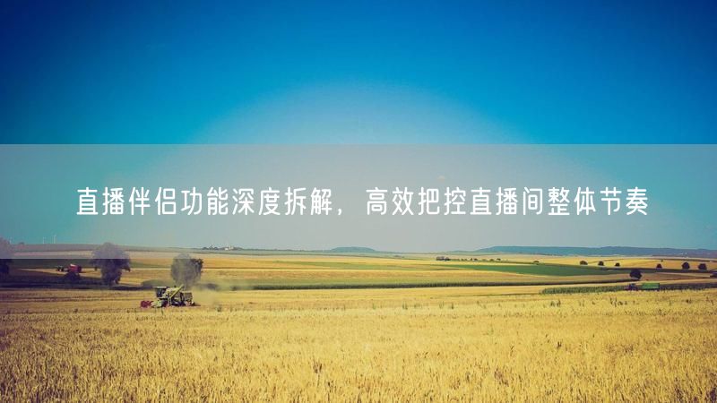 直播伴侣全解析：多平台推流+绿幕抠像控直播间节奏