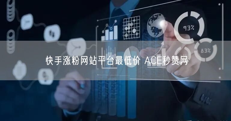快手涨粉网站平台最低价 ACE秒赞网