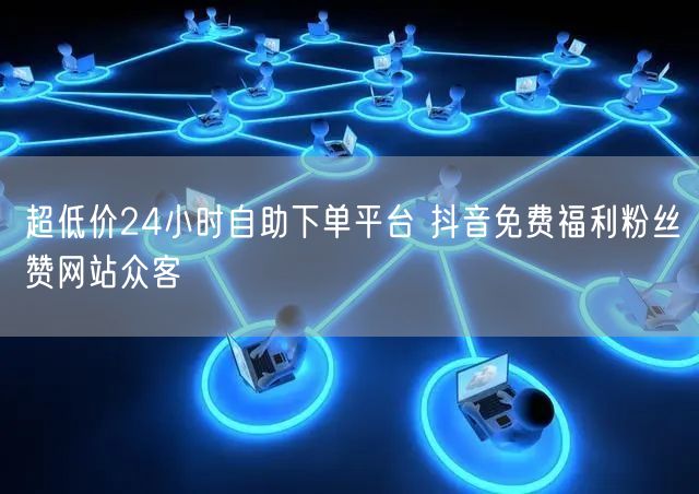 超低价24小时自助下单平台 抖音免费福利粉丝赞网站众客