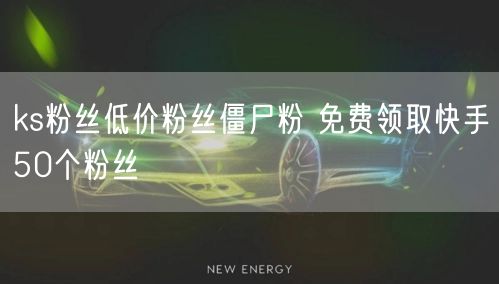 ks粉丝低价粉丝僵尸粉 免费领取快手50个粉丝