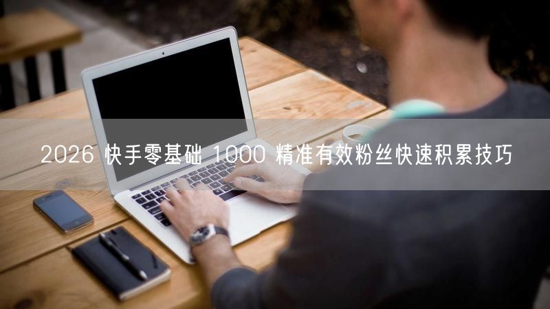 2026 快手零基础 1000 精准有效粉丝快速积累技巧