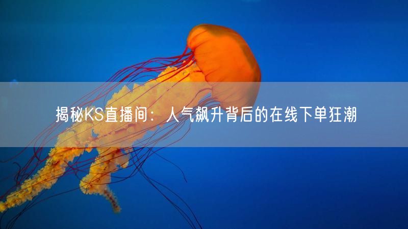 KS直播间人气飙升：在线下单狂潮与直播生态新解