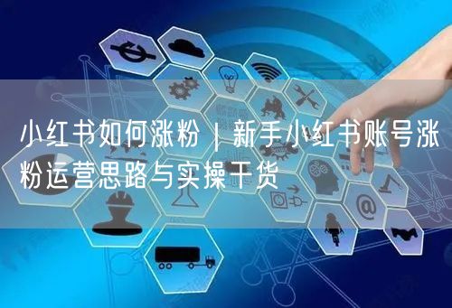 新手必看！小红书涨粉技巧+账号实操运营干货