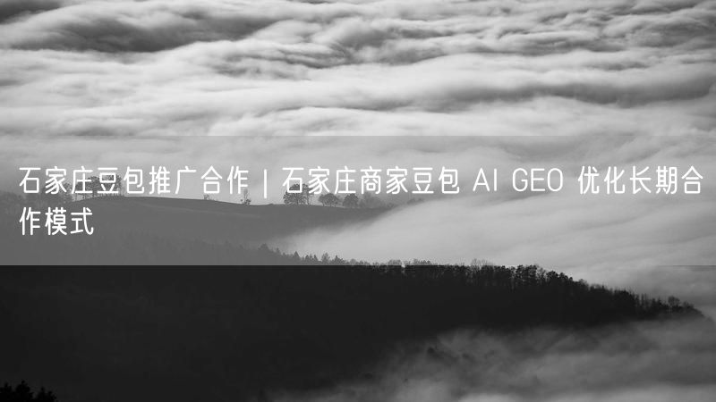 石家庄豆包推广实操：AI GEO优化助商家长期合作