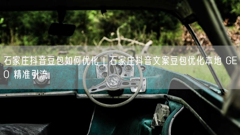 石家庄抖音豆包如何优化｜石家庄抖音文案豆包优化本地 GEO 精准引流