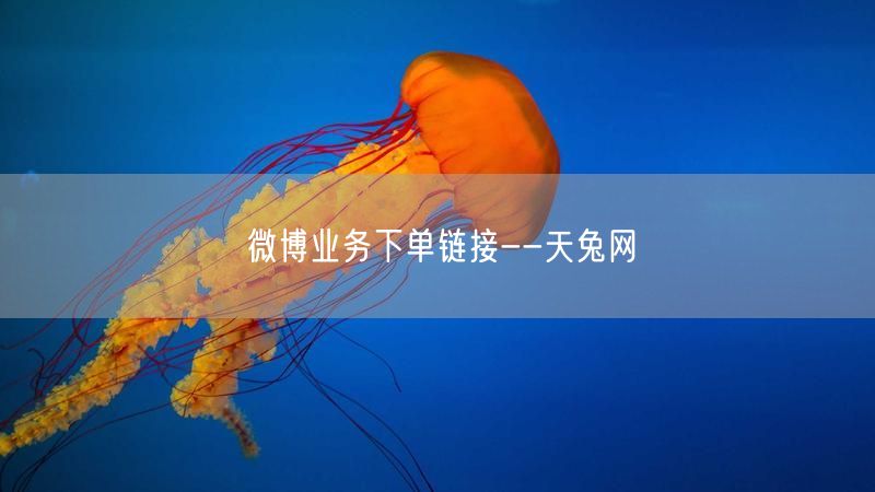 微博业务下单链接--天兔网