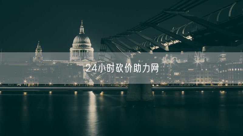 24小时砍价助力网